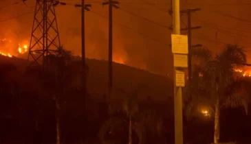 Electrical Fire and Power Line