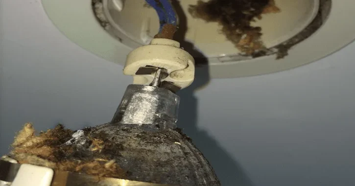 Incorrectly Installed and the Dangers of Halogen Downlights