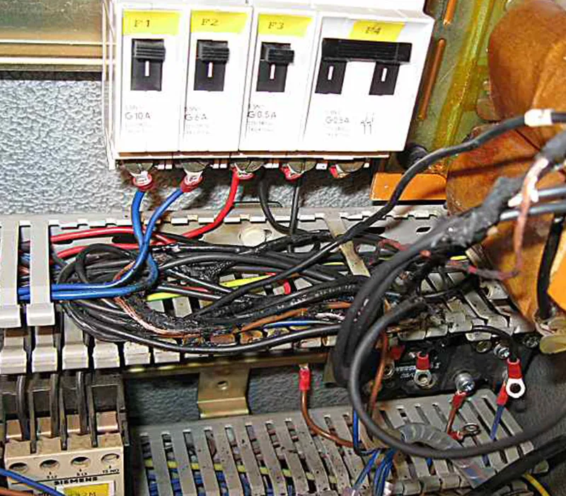 Uncovered Electrical Parts and Light Fitting Repair | STS Electric