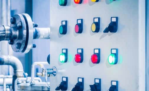 Electrical Services in Chicago 8 male electrician works switchboard