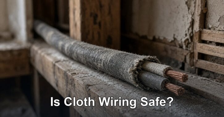 Is Cloth Wiring Safe in Older Homes? 1 Is Cloth Wiring Safe